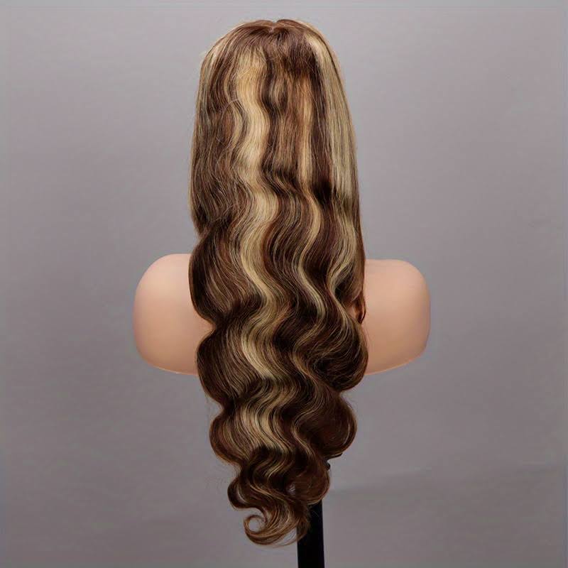 Highlighted Body Wave 4x4 Closure Wig